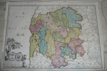 Wolmar region in Latvia by Mellin, 1798